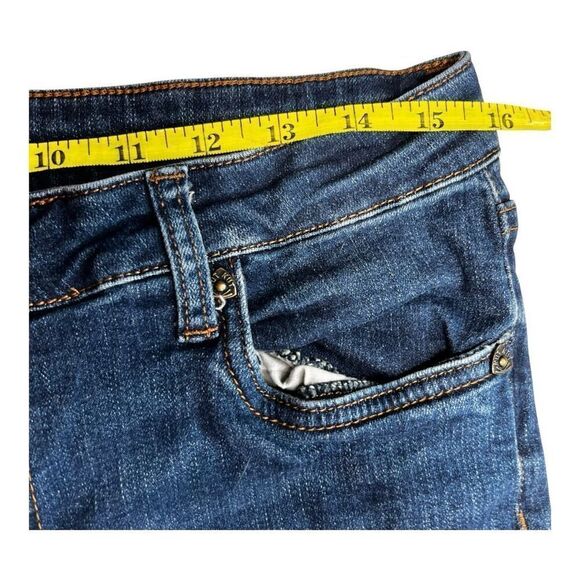 Kut from the Kloth Women's Katy High-Rise Ankle Straight Leg Jeans Blue Size 10 - Picture 5 of 9